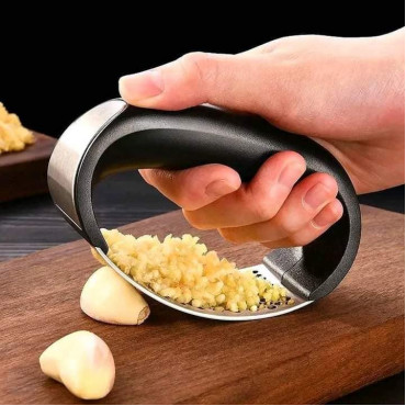 Stainless Steel Garlic Press