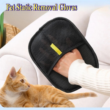Carpet Cleaning And Pet Hair Remover Gloves