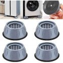 (4 Pcs Set) Anti-Vibration Washing Machine Rubber Pads