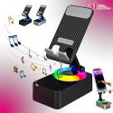 3 In 1 Desktop Mobile Holder With Speaker & Power Bank