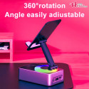 3 In 1 Desktop Mobile Holder With Speaker & Power Bank