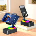 3 In 1 Desktop Mobile Holder With Speaker & Power Bank