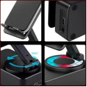 3 In 1 Desktop Mobile Holder With Speaker & Power Bank