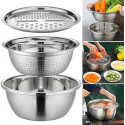 3 In 1 Vegetable Cutter with Drain Basket
