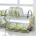 2 Layer Kitchen Dish Rack