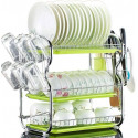 3 Layer Kitchen Dish Rack