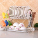 2 Layer Kitchen Dish Rack