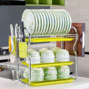 3 Layer Kitchen Dish Rack