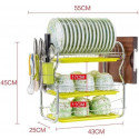 3 Layer Kitchen Dish Rack