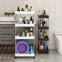 4 layer Storage Rack (White)