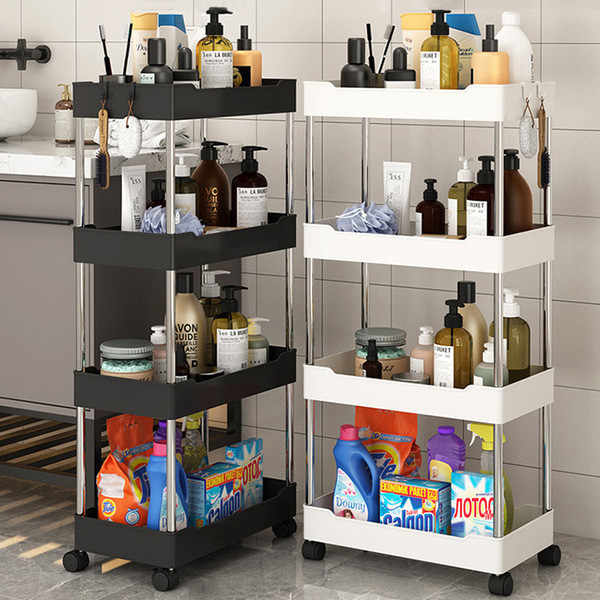 4 layer Storage Rack (White)