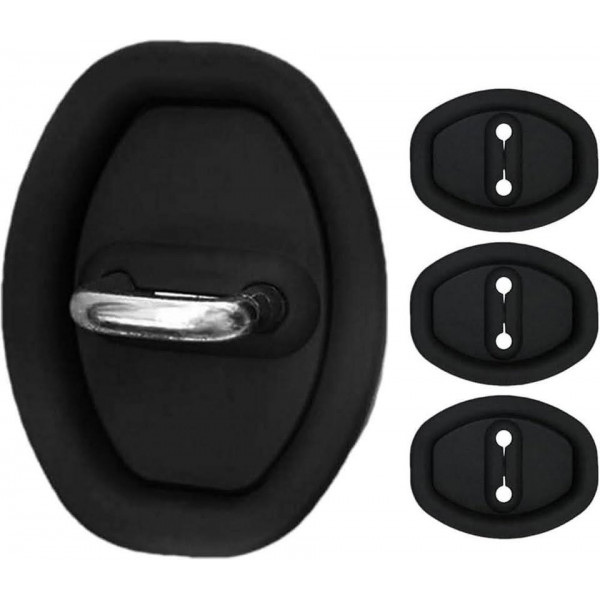(4 Pcs) Silicon Car Door Lock Protective Cover