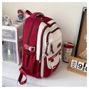 Academy Style School Bag (Red)