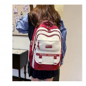 Academy Style School Bag (Red)
