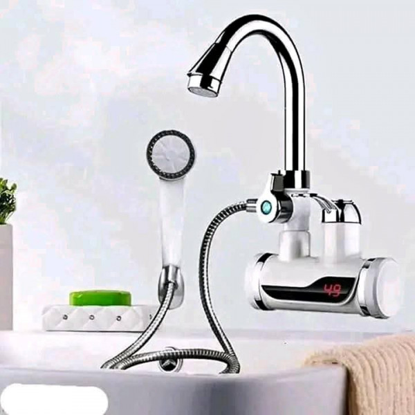 Hot Water Tap With Hand Shower ( হাত সাওয়ার সহ )