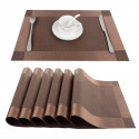 Dining Table Mat ( কফি কালার ৬ পিচের সেট )