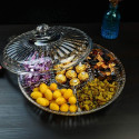 Dry Fruit Plate Compartment With Cover
