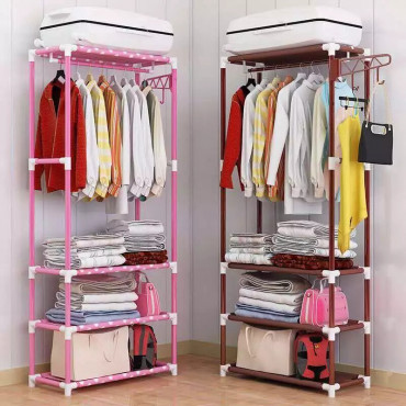 Fashion Cloth Rack (Pink)