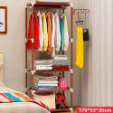 Fashion Cloth Rack (Pink)