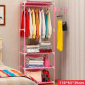 Fashion Cloth Rack (Pink)