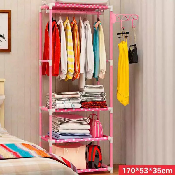 Fashion Cloth Rack (Pink)