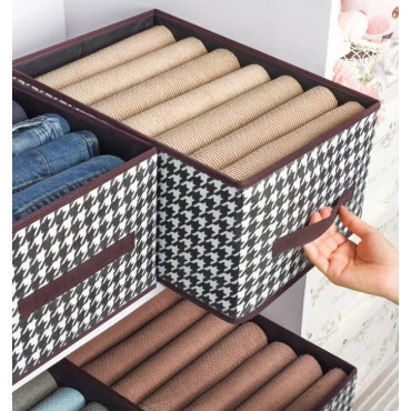 Foldable Cloth Storage Box (2 Pcs)