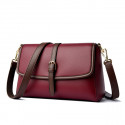 Genuine Soft Leather Handbag (Maroon)