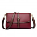 Genuine Soft Leather Handbag (Maroon)