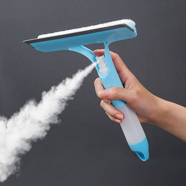 Glass Cleaner Spray Windows Brush (1 Pcs)
