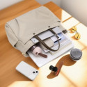 Korean Large Capacity  Handbag (Off-White)