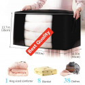 Quilt Storage Bag (Black Horizontal)
