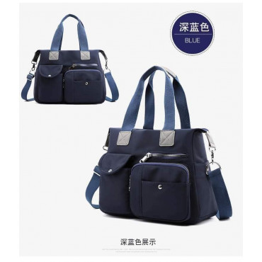 Large Capacity Women's Fashionable Bag (Blue)