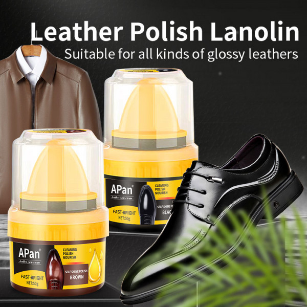 Leather Shoe Polish (2 Pcs)