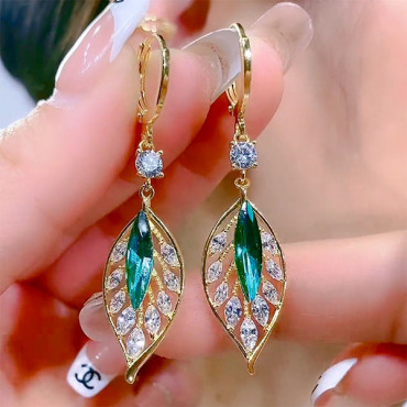 Luxury Gold Plated Ear Ring