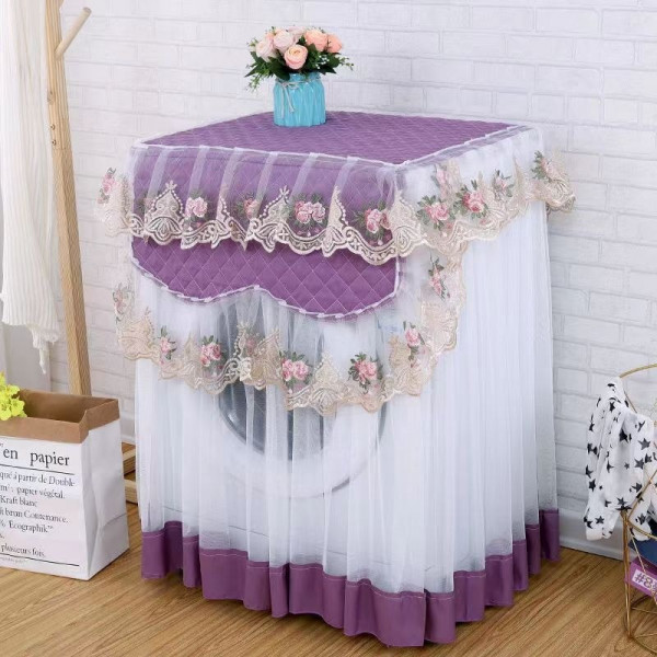 Luxury Washing Machine Cover (Purple ৫ থেকে ৭ কেজি)