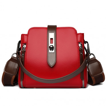 Multifunctional Ladies Bag (Red)