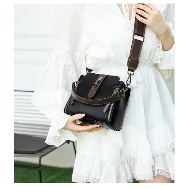 Multifunctional Ladies Bag (Black)