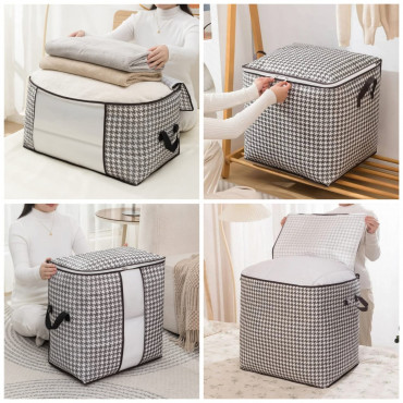 New Printed Quilt Storage Bag( 4 Pcs)