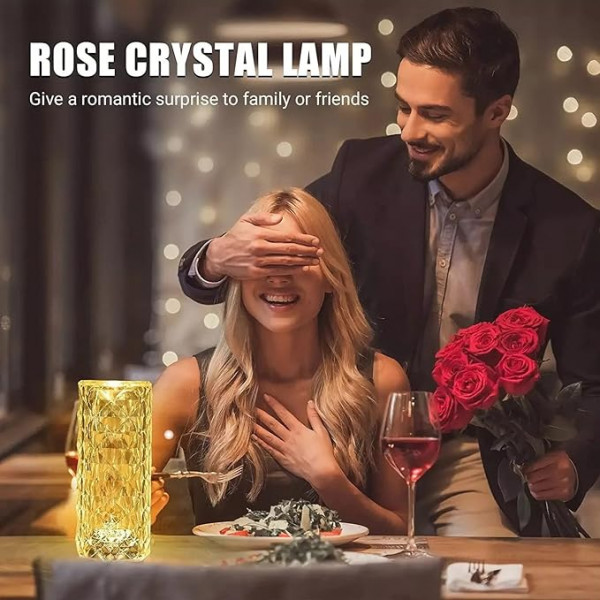 Rose Diamond Table Lamp