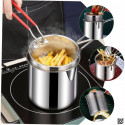 Stainless Steel Frying Pot