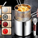 Stainless Steel Frying Pot
