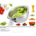 Stainless Steel Washing Bowl With Side Drainer