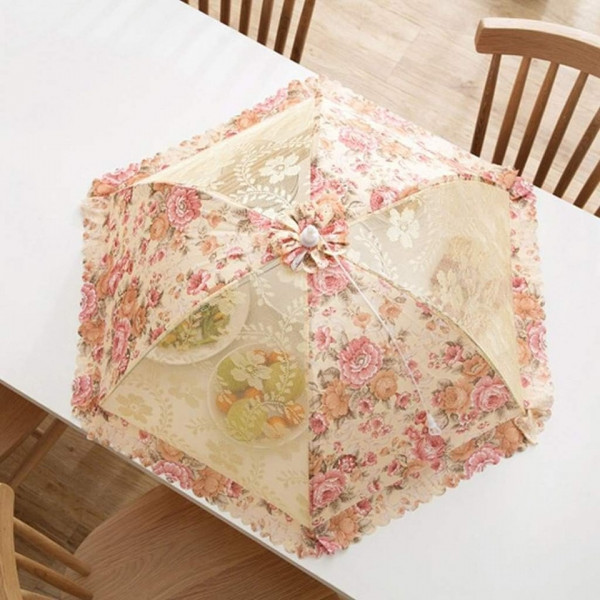 Umbrella Food Cover (Golden)
