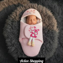Winter Baby Care Blanket (Pink)