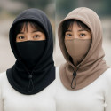 Winter Full Face Mask ২ পিচ (১ পিচ ব্লাক+১ পিচ ব্রাউন)