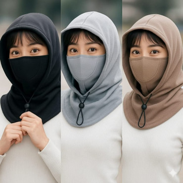 Winter Full Face Mask ৩ পিচ