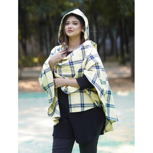 Winter Hoddie Cape Shawl