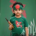  4pcs half sleeve Bangladesh t-shirt combo –AKHRC4