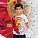 4pcs Half sleeve boys t-shirt combo-AKHRC2