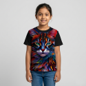 4pcs Half sleeve girls t-shirt combo-AKHRC5